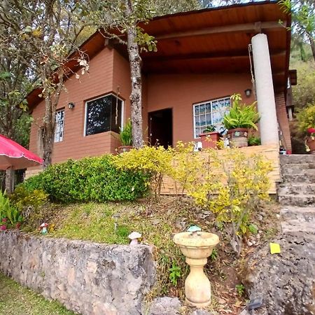Cabana Con Banera Y Chimeneas En Puesta De Sol El Pacifico Ngoại thất bức ảnh