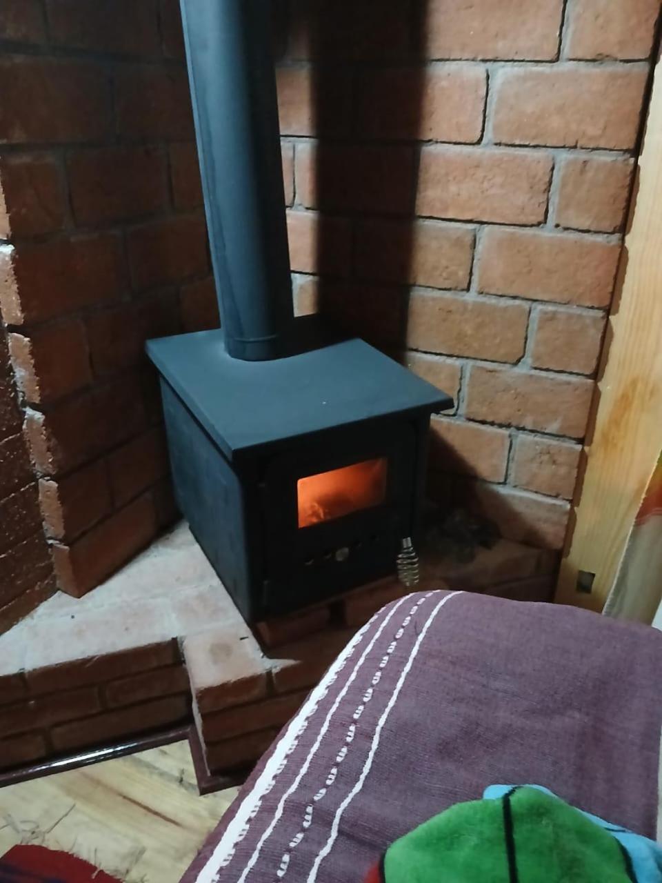 Cabana Con Banera Y Chimeneas En Puesta De Sol El Pacifico Ngoại thất bức ảnh