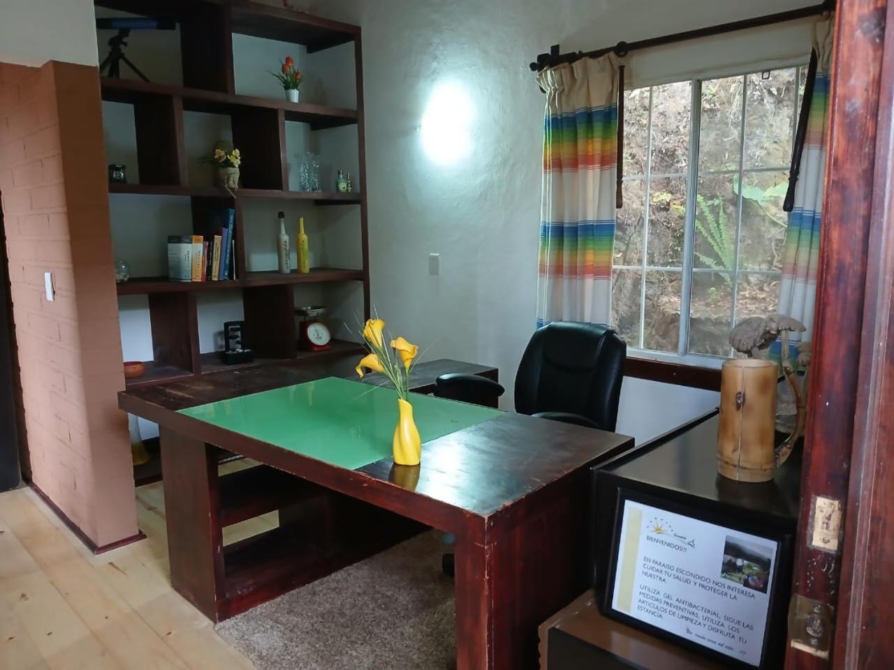 Cabana Con Banera Y Chimeneas En Puesta De Sol El Pacifico Ngoại thất bức ảnh