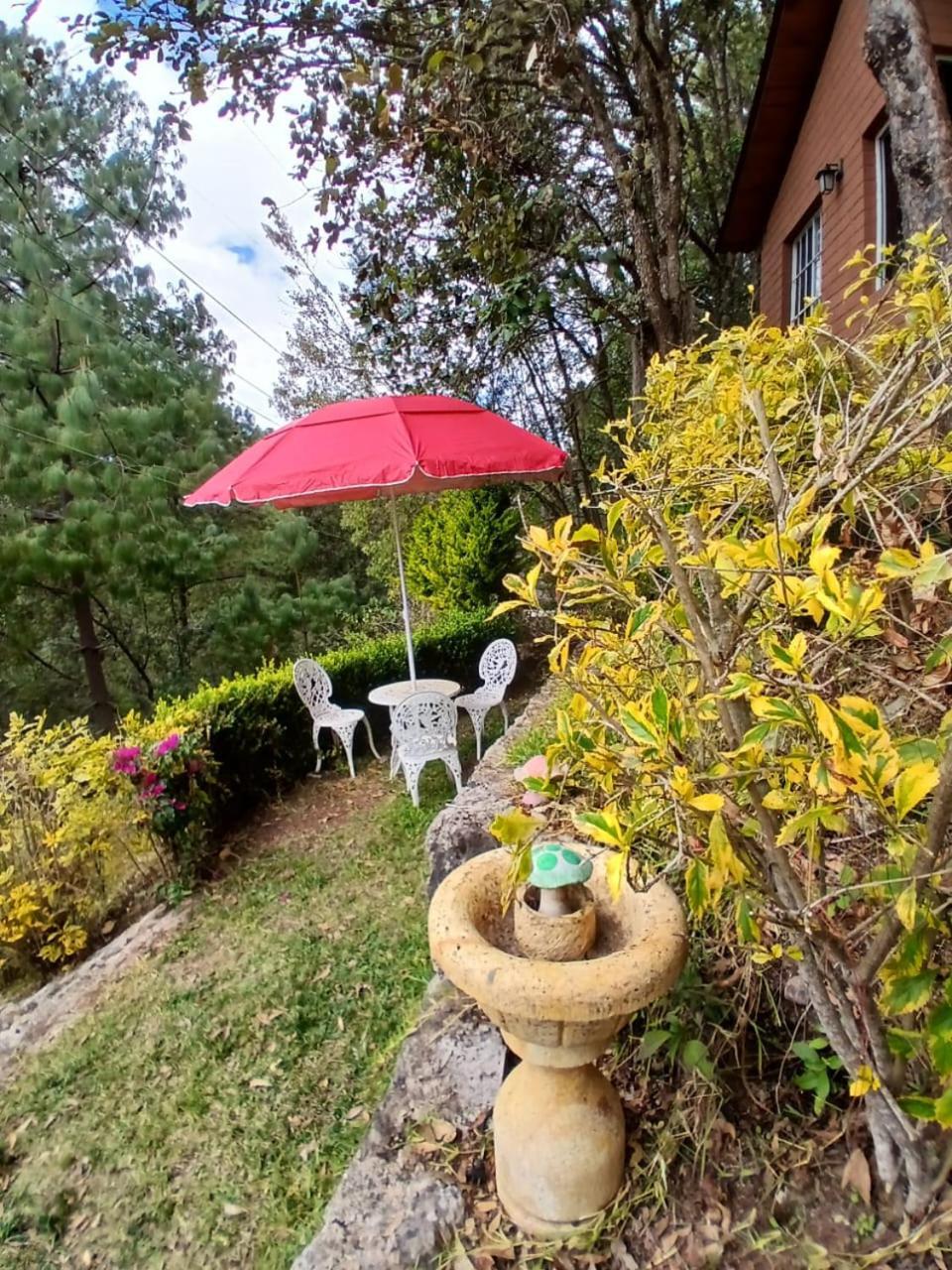 Cabana Con Banera Y Chimeneas En Puesta De Sol El Pacifico Ngoại thất bức ảnh